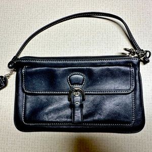 Coach leather wristlet circa 2000